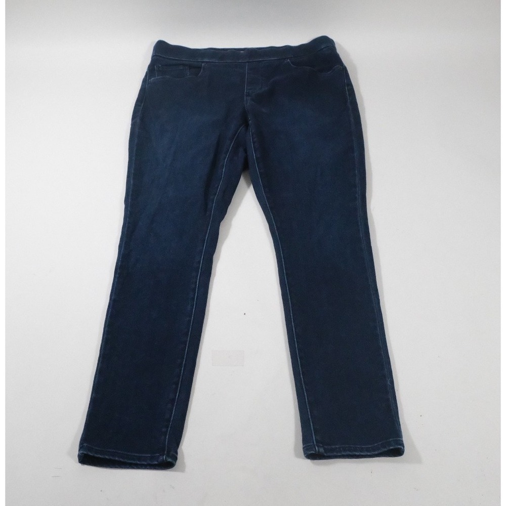 Levi's Denim Legging Womens 31 Blue Shaping Legging Pull On Stretch Dark Wash